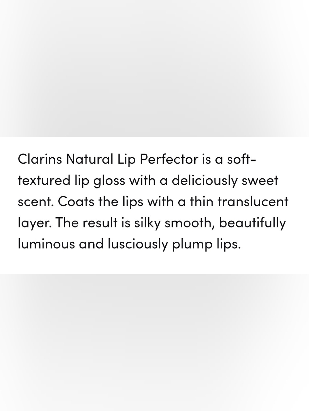 Clarins Lip Perfector  Plumping Peptide Gloss  # 19 Smokey Rose New - Picture 8 of 8